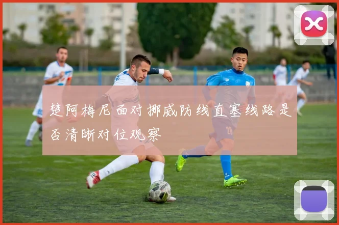楚阿梅尼面对挪威防线直塞线路是否清晰对位观察